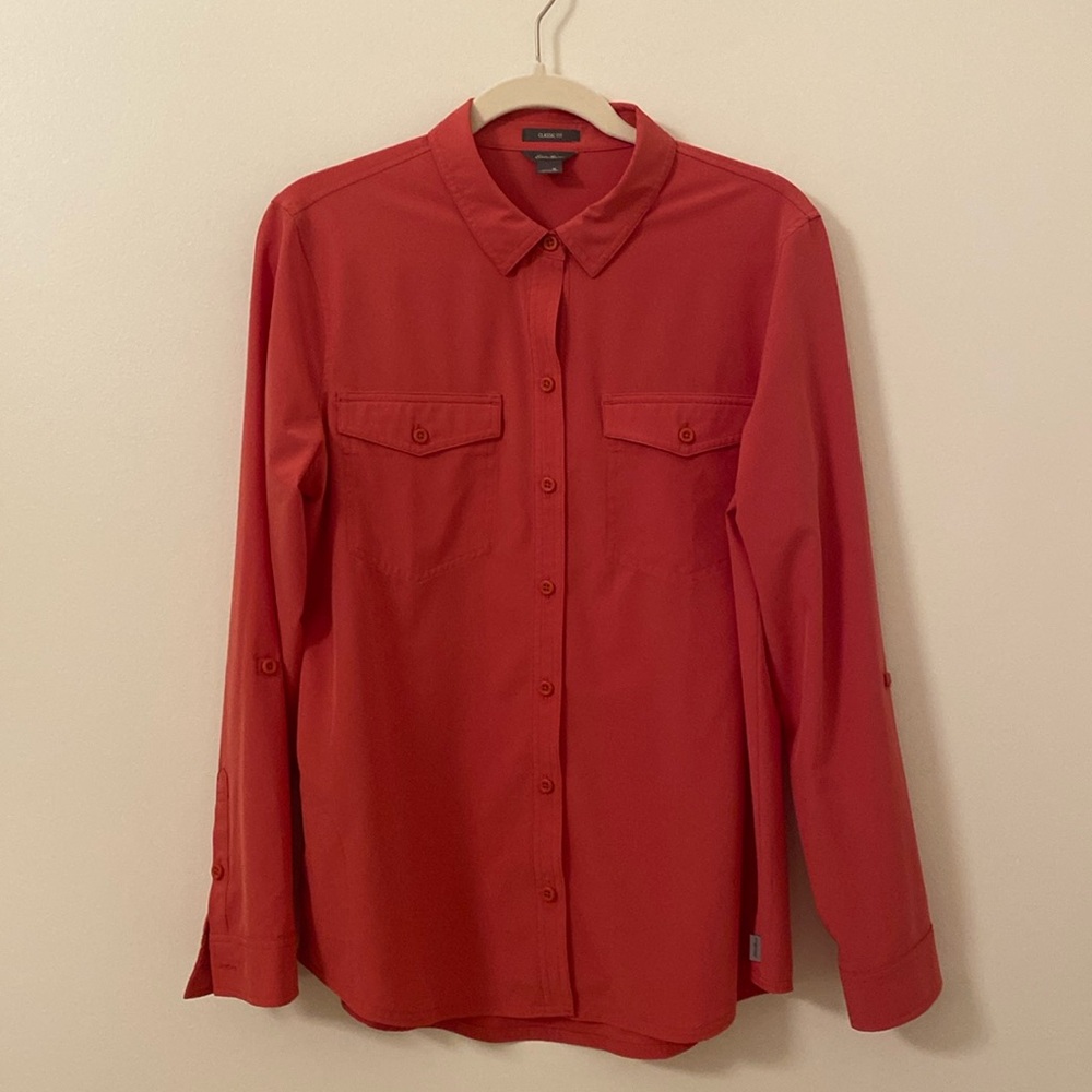 Eddie Bauer classic fit button-down shirt